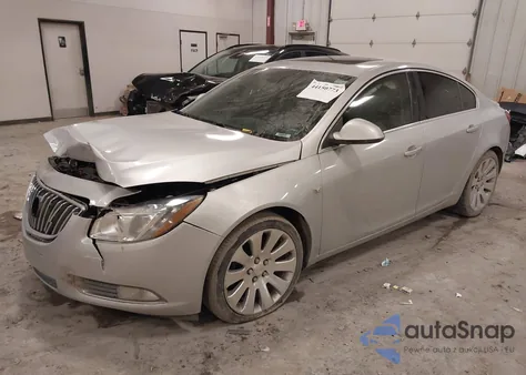 2011 Buick Regal Cxl Turbo Russelsheim from USA, damaged, VIN W04G15GV5B1054198